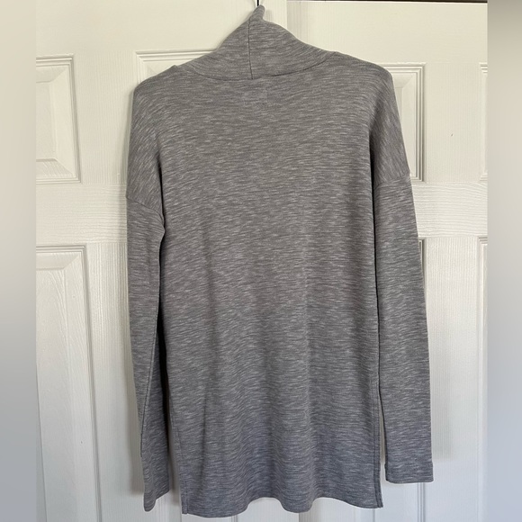 J.Crew Grey Turtleneck Sweater (Size Small) - Picture 2 of 3